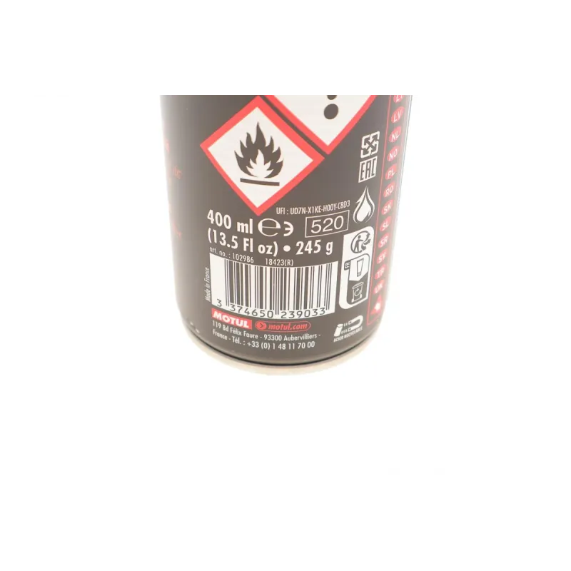 Засіб для догляду за поролоновими фільтрами мотоциклів Motul A2 Air Filter Oil Spray (400 мл) 10298