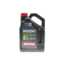 Мотомасло MOTUL NGEN 5 10W50 4T 4л (API SP/JASO MA2) 839241