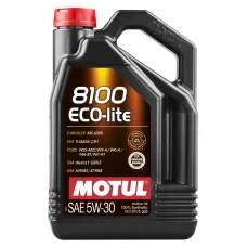 Олива 5W30 ECO-lite 8100 (5L) (GM-dexos1 GEN3/FORD M2C 929-A/M2C 946-A ) (107252/108214/104989)
