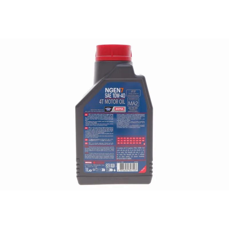 Моторна олива MOTUL NGEN 7 4T 10W40 (1L) API SP/JASO MA2 839601