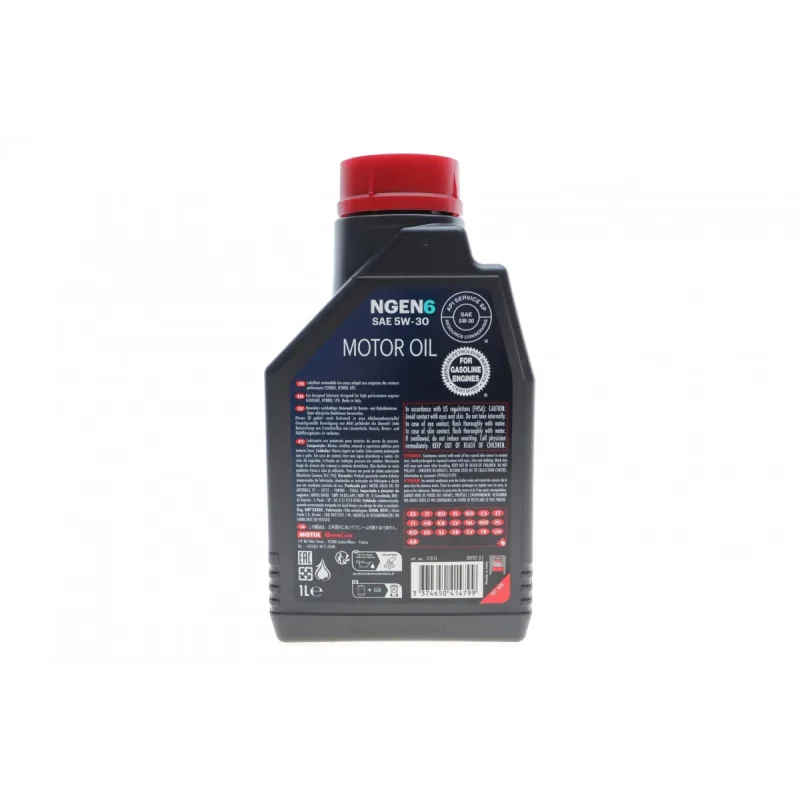 Моторна олива MOTUL NGEN 6 5W30 1L (API SP/ILSAC GF-6A) 113111