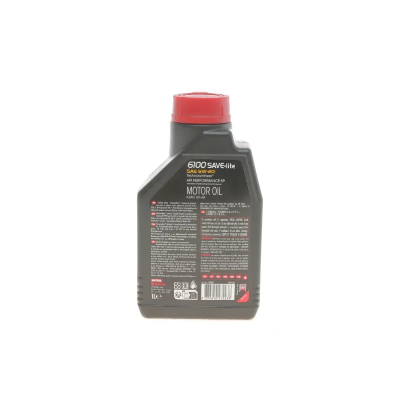 Моторна олива MOTUL 841311 5W20 6100 Save-lite 1л (FORD M2C 930A/945A, GM dexos1/6094M)