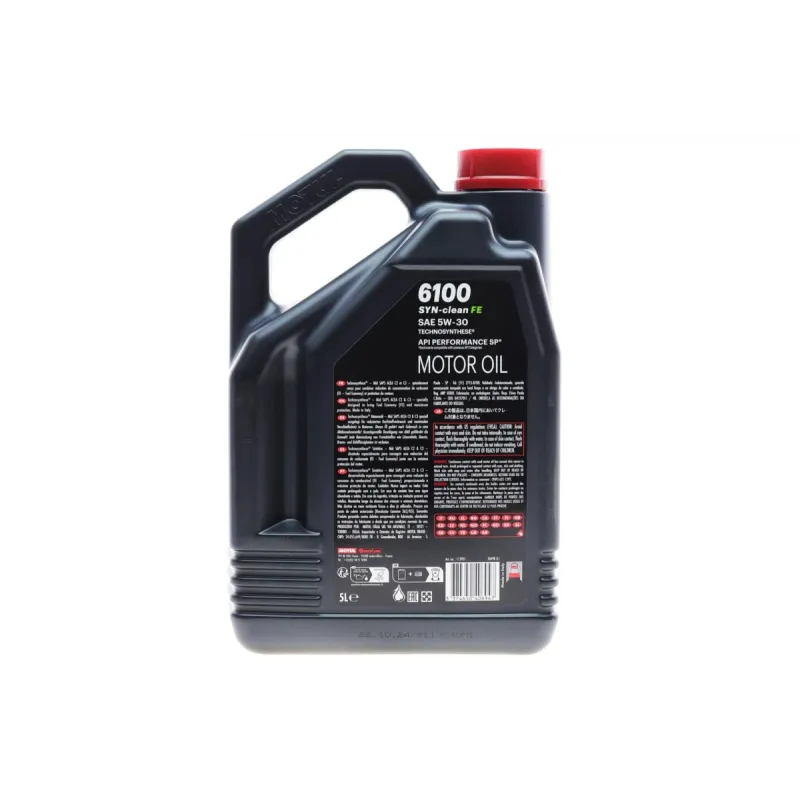 Моторна олива MOTUL Syn-clean FE 5W30 5л (API SP, ACEA C2/C3) 841751