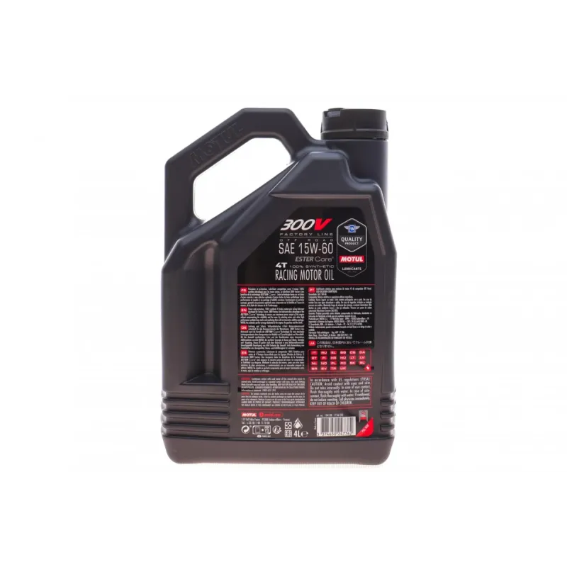 Олива 15W60 300V 4T Factory Line Off Road SAE 15W60 (4L) (104138)