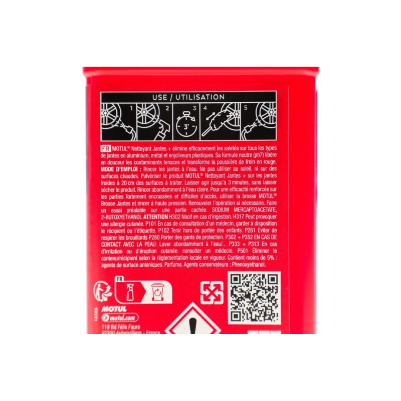 Засіб для очистки дисків Wheel Clean+ (500ml) 111728