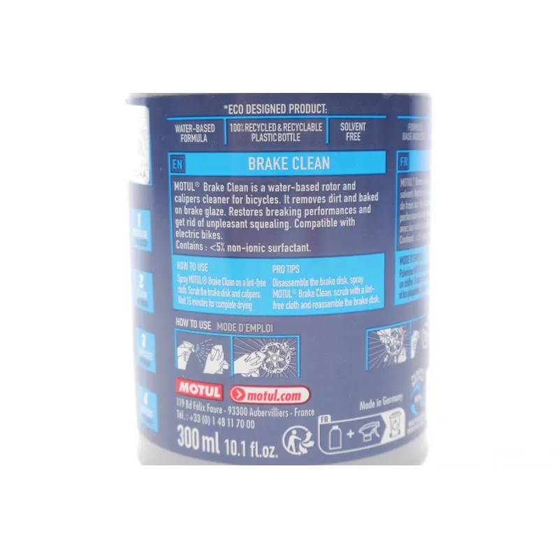 Засіб для очищення компонентів велогальм MOTUL Brake Clean 300ml (851005)