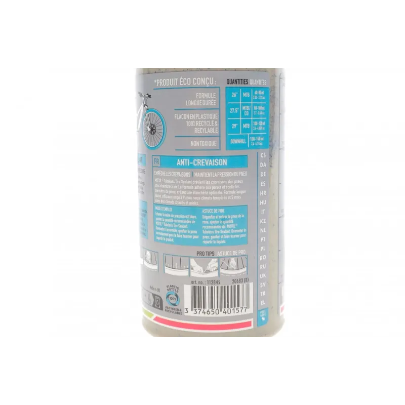 Герметик для наповнення вело шин Tubeless Tire Sealant Off Road (500ml) (112845)