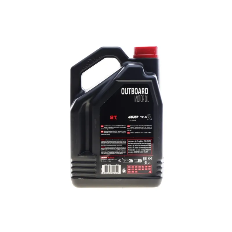 Олива для двотактних двигунів MOTUL Outboard 2T 5л (артикул 851851)