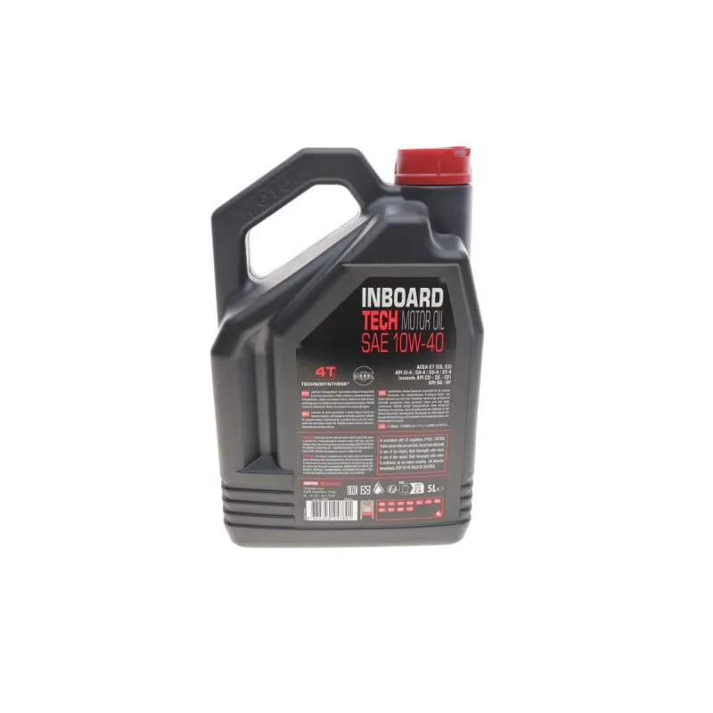 Мотомасло MOTUL Inboard Tech 4T 10W40 5л (артикул 852351)