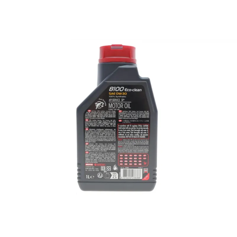 Моторна олива MOTUL 8100 ECO-Clean 0W30 (1л) 868011 для Toyota, Honda, Subaru