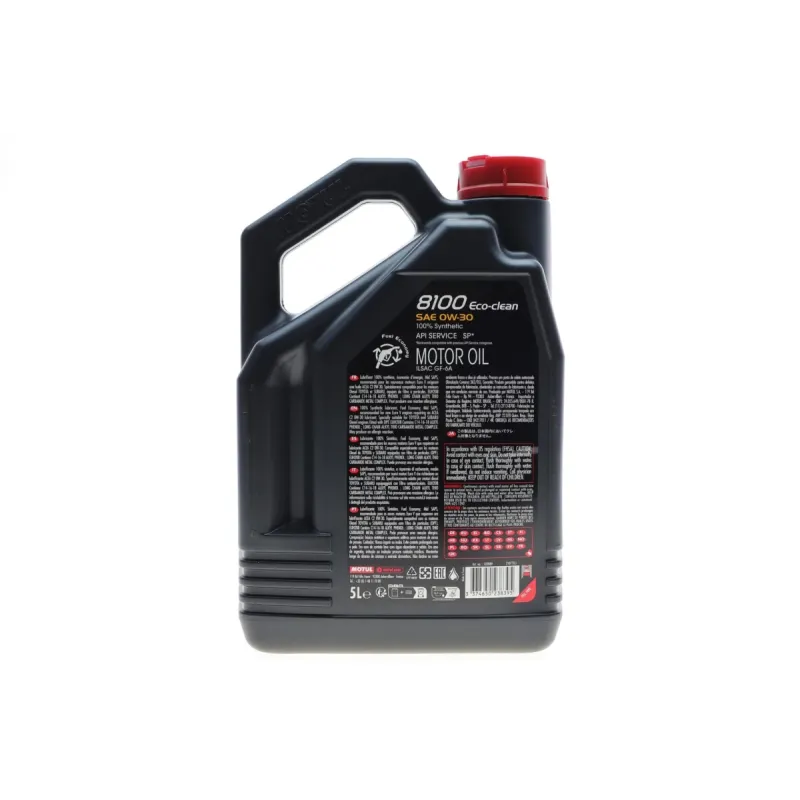 Олива 0W30 ECO-Clean 8100 (5L) (Toyota/Honda/Subaru) 102889