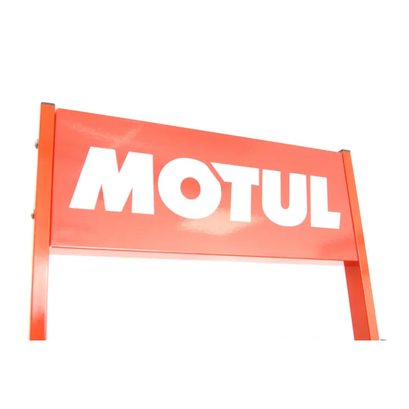 Стенд Motul під три бочки 60л (2000*700*540 мм) був у використанні