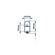 Автолампа R10W 12V 10W BA15s NARVA 173113000 для Alfa Romeo 164, 33
