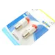 Автолампа P21W 12V BA15s LED червона NARVA 180934000 для ABARTH 500/595/695, ALFA ROMEO 147