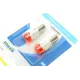 Автолампа P21W 12V BA15s LED червона NARVA 180934000 для ABARTH 500/595/695, ALFA ROMEO 147