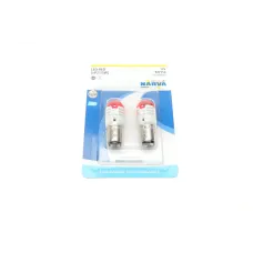 Автолампа P21/5W 12V 21/5W BAY15d (LED) червона NARVA 180964000 для Alfa Romeo 147, 156, Fiat Punto