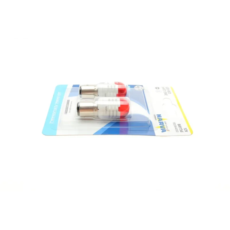 Автолампа P21/5W 12V 21/5W BAY15d (LED) червона NARVA 180964000 для Alfa Romeo 147, 156, Fiat Punto