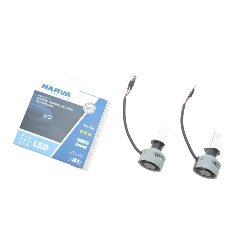 Автолампа H1 12/24V 19W P14.5s Performance Advance LED 6000K 1700lm (к-кт 2шт)
