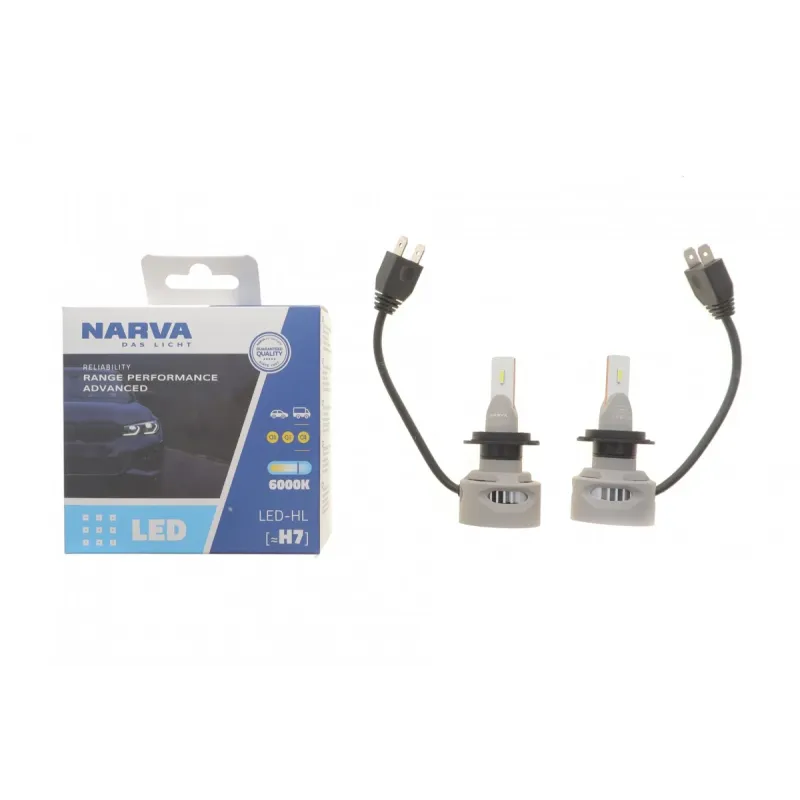 Автолампа H7/H18 12/24V 19W PX26d/PY26d-1 Performance Advance LED 6000K 1700lm (к-кт 2шт)
