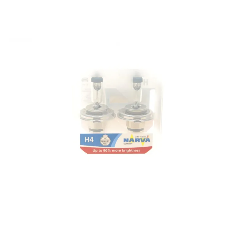 Автолампа головного світла NARVA Range Power 90 H4 12V 60/55W P43t 480032100 (к-кт 2 шт)