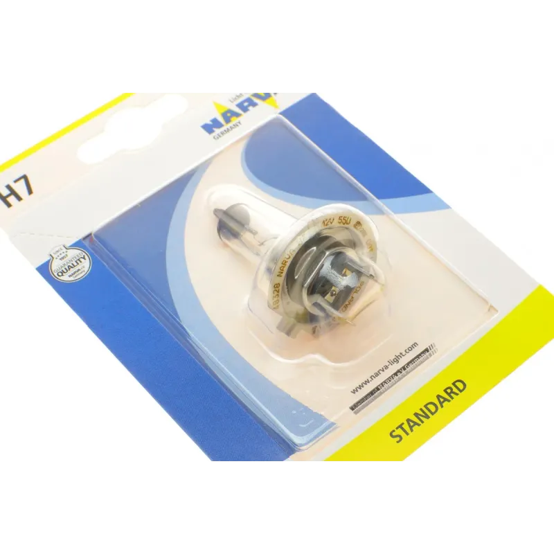Автолампа NARVA H7 12V 55W PX26d Standard (блістер/1шт) 483284000 для Alfa Romeo 147, 156, ABARTH 500