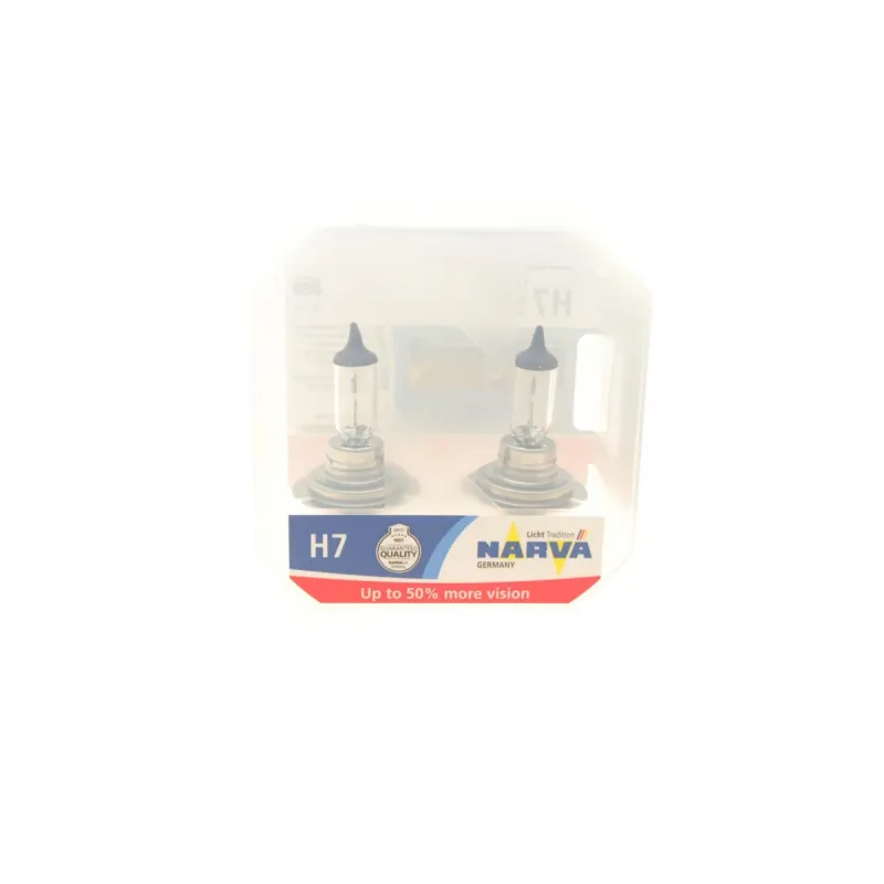 Автолампа головного світла NARVA Range Power 50+ H7 12V 55W PX26d (к-кт 2 шт.) 483392100 для Alfa Romeo 147, 156, Fiat 500