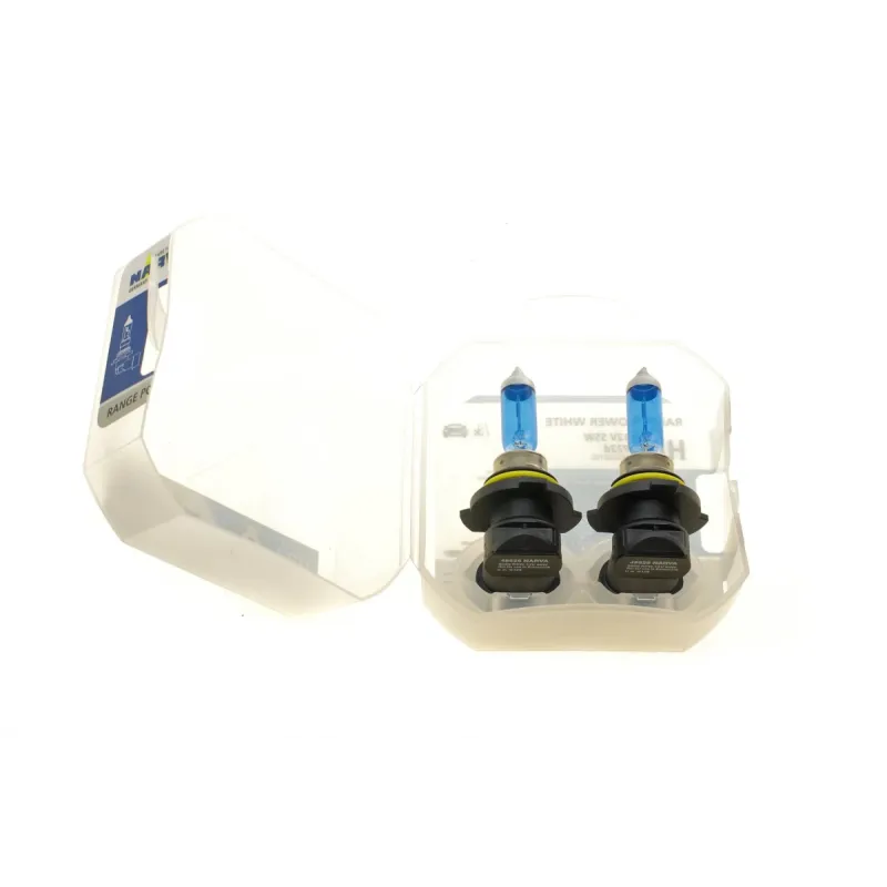 Автолампа NARVA HB4/9006 12V 55W P22d Range Power White (486262100) 4500K комплект 2шт.