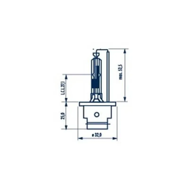 Автолампа D2R 85V 35W P32d-3 Xenon