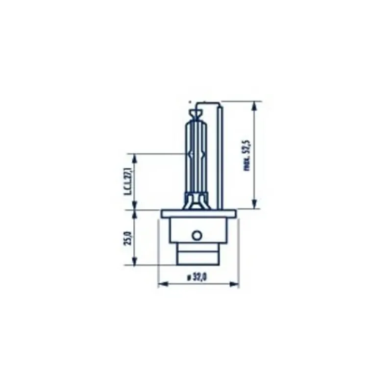 Автолампа D4S 42V 35W P32d-5 Xenon