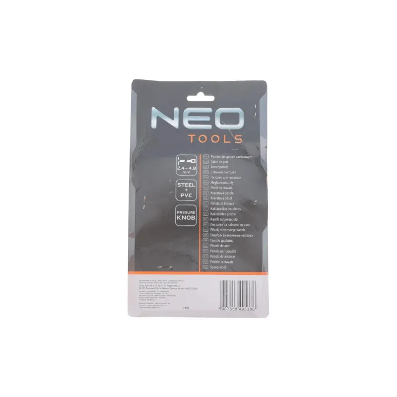 Пістолет стяжний для кабельних стяжок NEO TOOLS 01-615