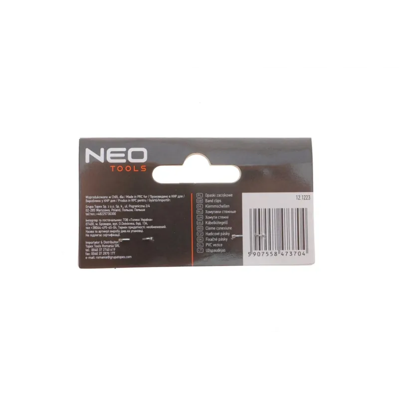 Стяжки пластикові NEO TOOLS 01-651 3,6x150 мм 20 шт (білі)