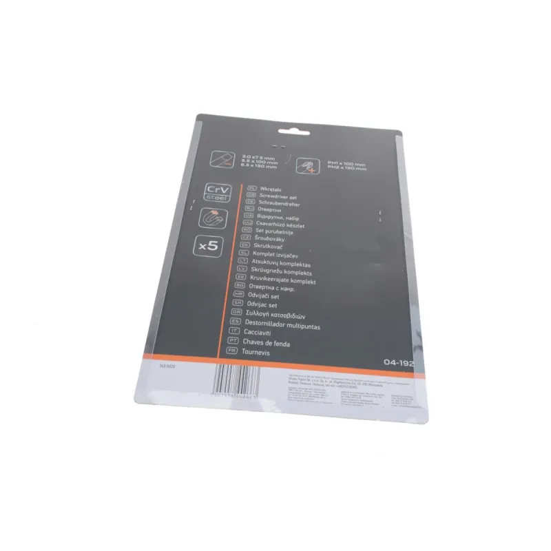 Набір викруток SL, PH 5 од. NEO TOOLS 04-192
