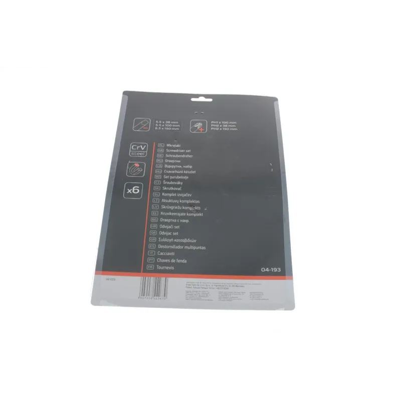 Набір викруток NEO TOOLS 04-193 (6 од.) SL, PH