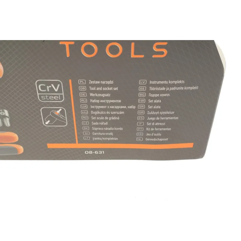 Набір інструментів комбінований NEO TOOLS 08-631 (головки, біти, викрутки, плоскогубці) 33 од.