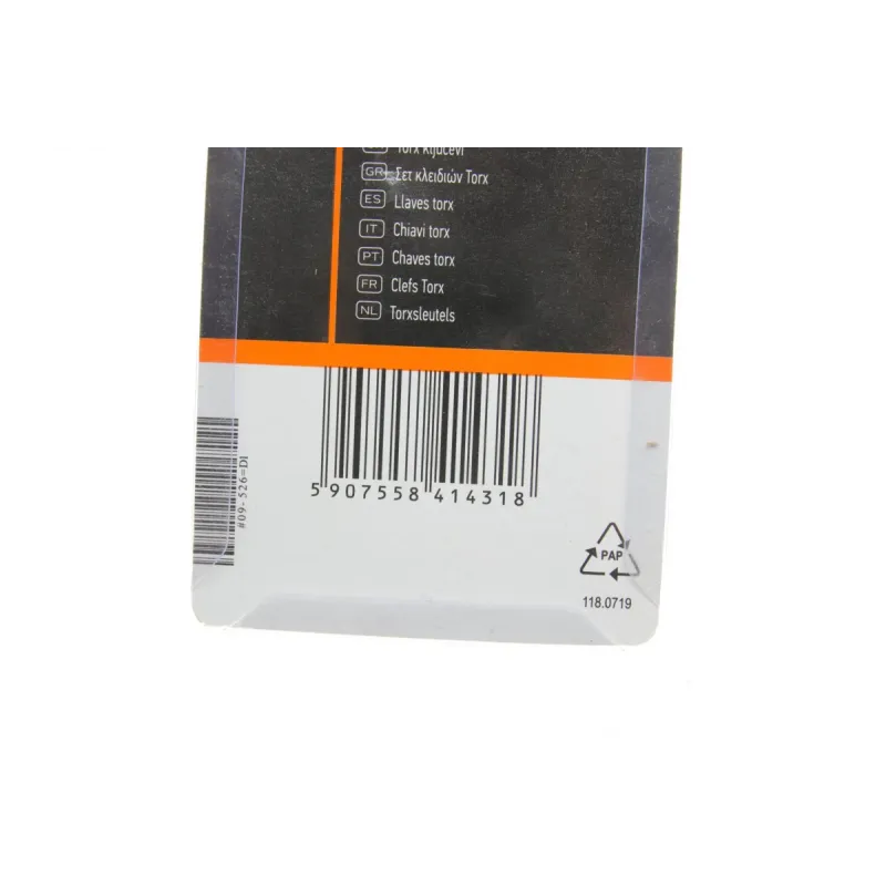 Набір Г-подібних ключів Torx T10-T50 NEO TOOLS 09-526