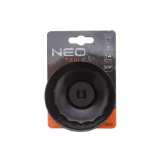Насадка для заміни масляного фільтра NEO TOOLS 11-365 (d=74mm, 15 граней)