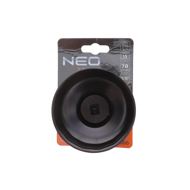 Насадка для заміни масляного фільтра NEO TOOLS 11-366 (d=78mm/15 граней)
