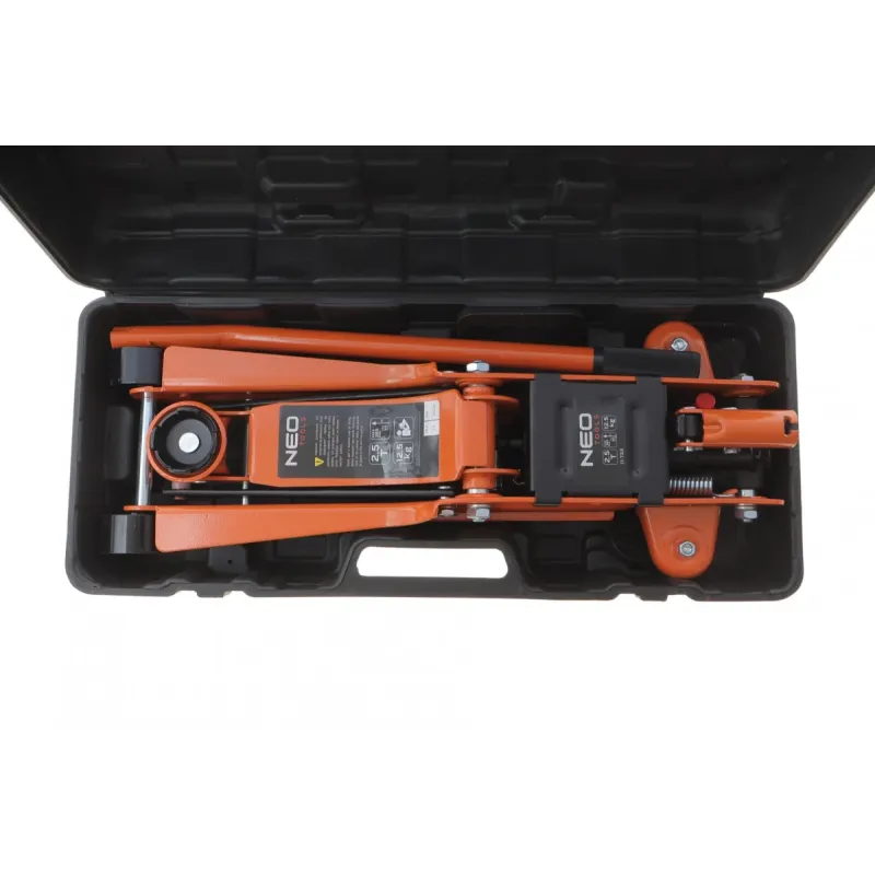 Домкрат підкатний гідравлічний NEO TOOLS 11-733 2.5 т h=85-385мм