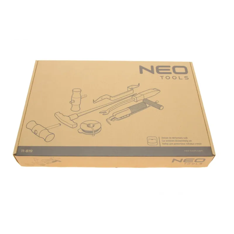 Набір інструментів для демонтажу лобового скла NEO TOOLS 11-819