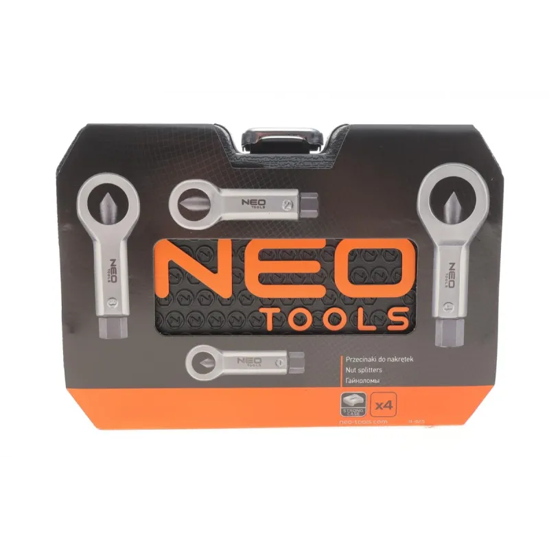 Набір гайкорізів NEO TOOLS 11-925 (9-12/12-16/16-22/22-27мм) для відновлення різьби