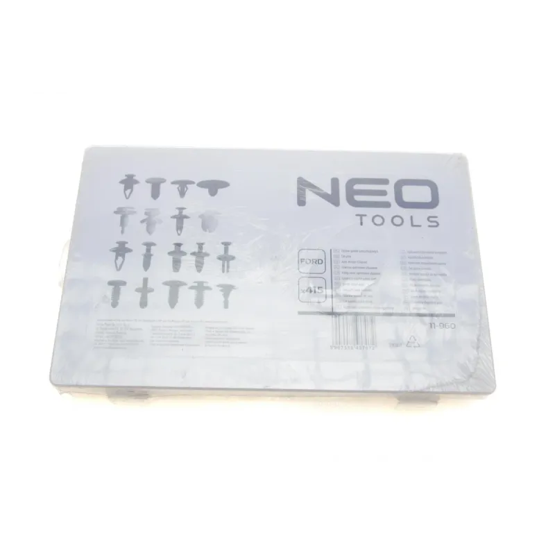 Набір кліпс пластикових NEO TOOLS 11-960 для Ford (415 шт.)