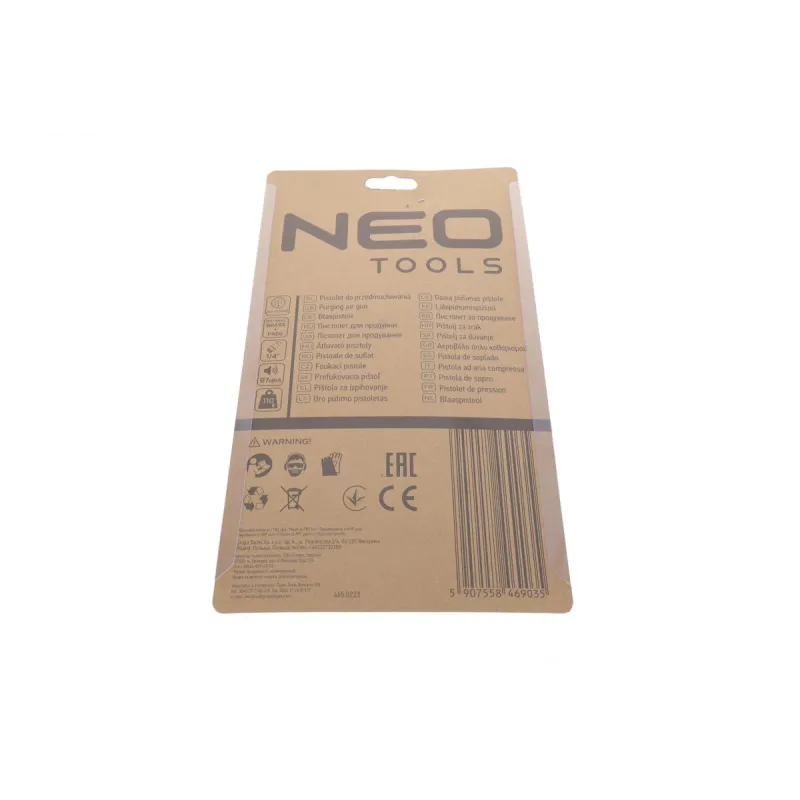 Пневмопістолет продувний зі щіткою NEO TOOLS 14-036