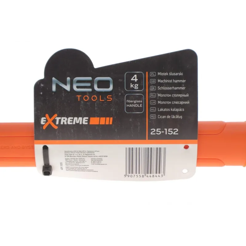 Молоток слюсарний NEO TOOLS 25-152 870 мм 4 кг