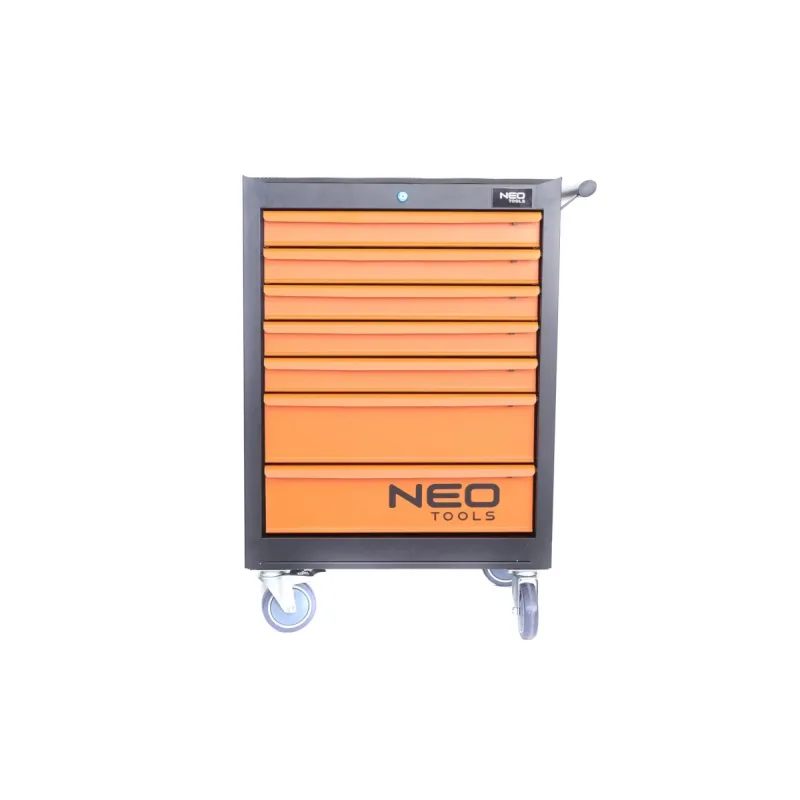 Візок для інструментів NEO TOOLS 7 секцій 176 од. (помаранчевий) 84-222-12