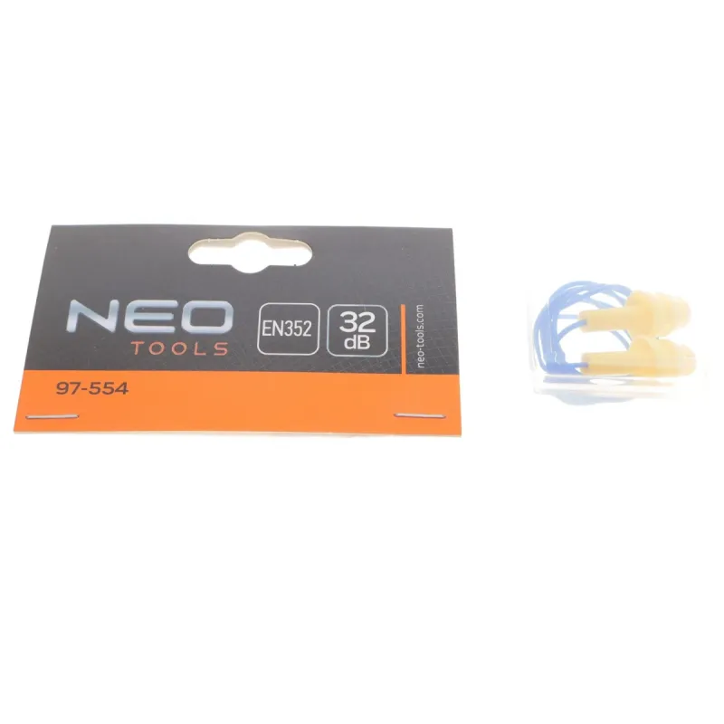 Беруші захисні NEO TOOLS 97-554 (32dB) для майстерні та промисловості