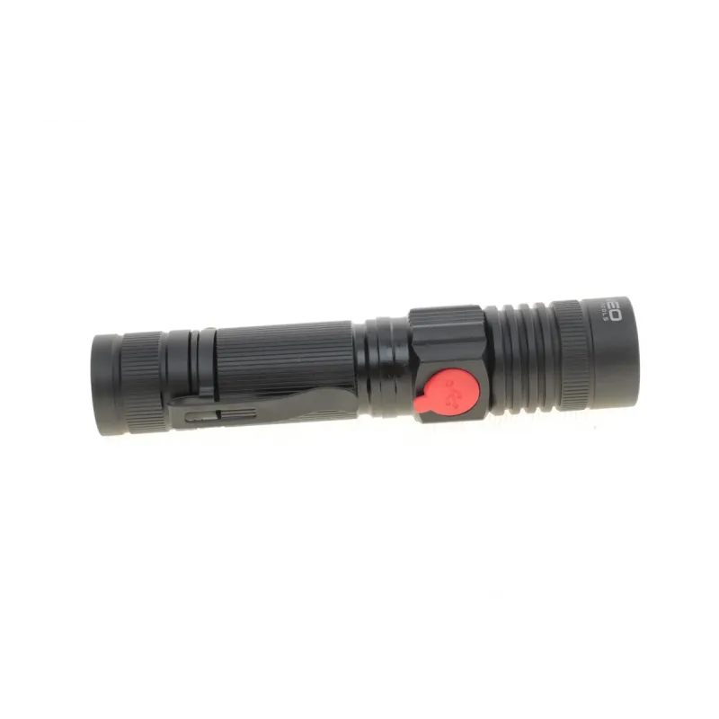 Ліхтарик акумуляторний 800Lm 2IN1 CREE T6 LED+COB/10W (USB)