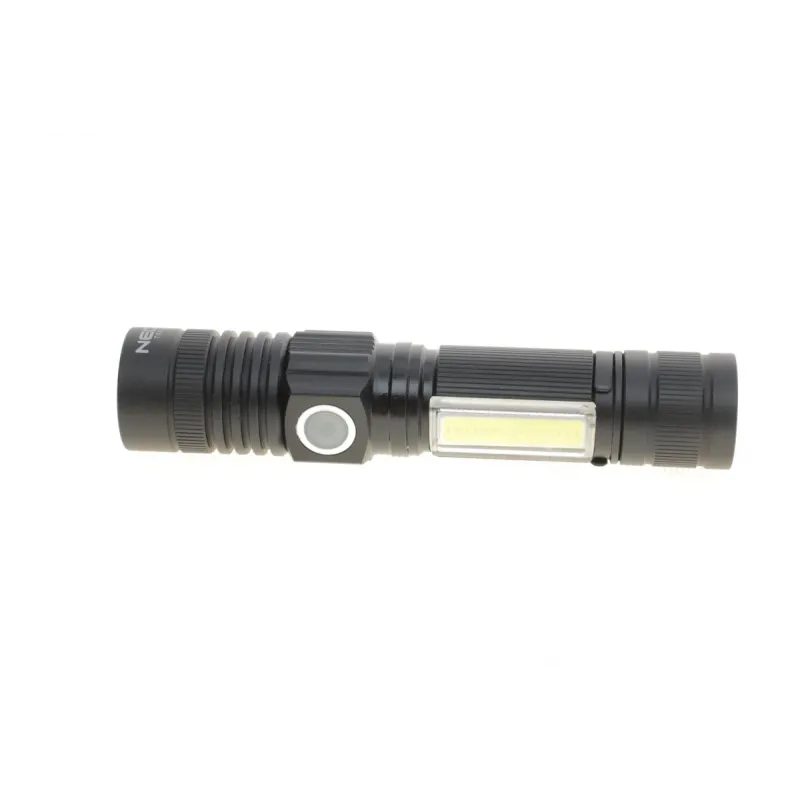 Ліхтарик акумуляторний 800Lm 2IN1 CREE T6 LED+COB/10W (USB)