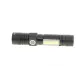 Ліхтарик акумуляторний 800Lm 2IN1 CREE T6 LED+COB/10W (USB)