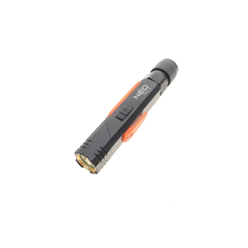 Ліхтарик акумуляторний NEO TOOLS 99-034 CREE XPE + COB LED 3W USB