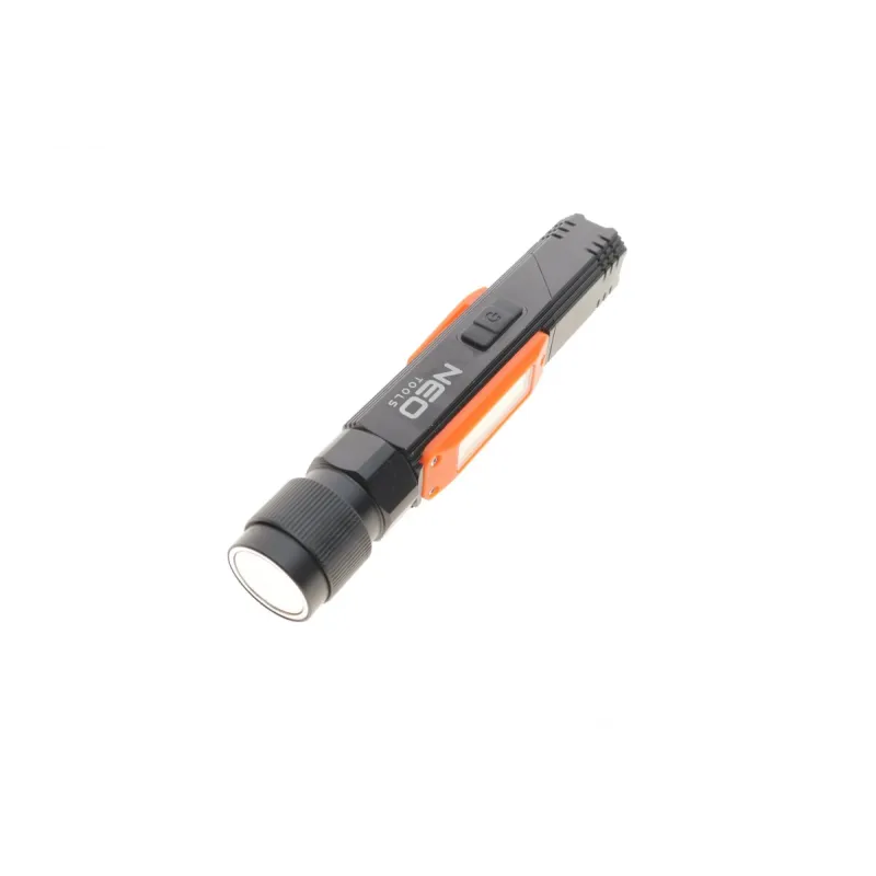 Ліхтарик акумуляторний NEO TOOLS 99-034 CREE XPE + COB LED 3W USB